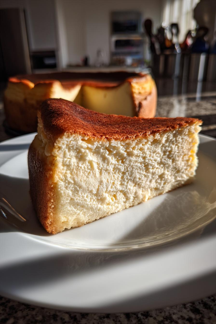 käsekuchen ohne boden - detail 1